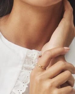 Wren Band Ring In Mixed Metal -Jewelry Shop 0019 kendra scott wren band ring