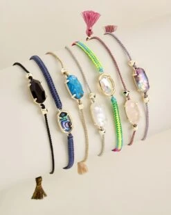 Everlyne Silver Cord Friendship Bracelet In Ivory Mother-of-Pearl -Jewelry Shop Everlyne Bracelet PDP Image 1