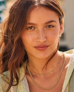 Ace Chain Necklace In Gold -Jewelry Shop Kendra Scott Ace Chain Necklace Gold 00 1