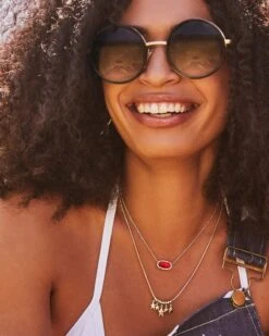 Ada Star Necklace In Gold -Jewelry Shop Kendra Scott Ada Star Necklace Gold 01