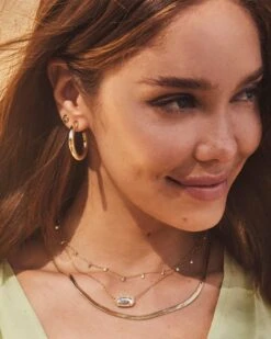 Amelia Chain Necklace In Gold -Jewelry Shop Kendra Scott Amelia Chain Necklace Gold 00