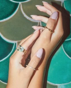 Andi Band Ring In Gold -Jewelry Shop Kendra Scott Andi Band Ring Gold 00 2