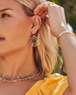 Merritt Band Ring In Mixed Metal -Jewelry Shop Kendra Scott Bailey Chain Necklace Gold 00