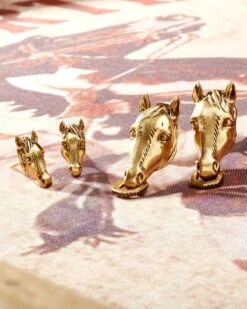 Beau Statement Earring In Vintage Gold -Jewelry Shop Kendra Scott Beau Statement Stud Earring Vintage Gold 01