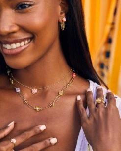 Brielle Band Ring In Gold -Jewelry Shop Kendra Scott Brielle Band Ring Gold 00 1