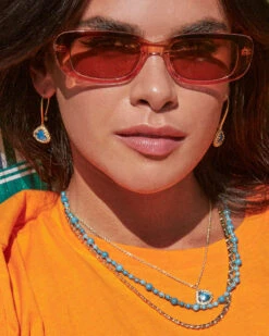 Brielle Chain Necklace In Gold -Jewelry Shop Kendra Scott Brielle Chain Necklace Gold 00 1