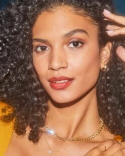 Carmen Gold Tennis Necklace In White Crystal -Jewelry Shop Kendra Scott Carmen Tennis Necklace White Crystal Gold 01