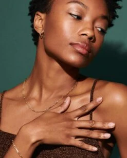 Courtney Paperclip Bracelet In Gold -Jewelry Shop Kendra Scott Courtney Papeerclip Bracelet Gold 00