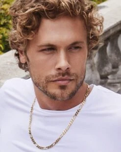 Figaro Chain Necklace In 18k Gold Vermeil -Jewelry Shop Kendra Scott Fiagro Chain Necklace Gold Vermeil 00