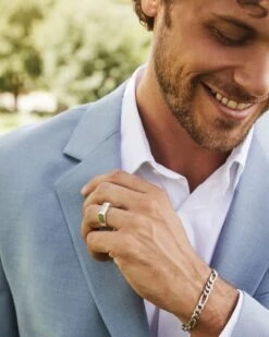 Hudson Signet Ring In Oxidized Sterling Silver -Jewelry Shop Kendra Scott Hudson Signet Ring Oxidized Sterling Silver 01