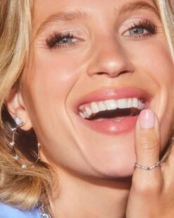 Jaclyn 14k White Gold Band Ring In White Diamond -Jewelry Shop Kendra Scott Jocelyn Band Ring White Gold 00