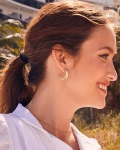 Jewelry Shop -Jewelry Shop Kendra Scott Meg Double Hoop Mixed Metal 00