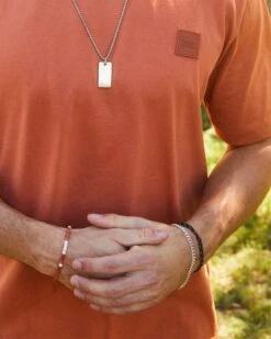 Kenneth Oxidized Sterling Silver Corded Bracelet In Black -Jewelry Shop Kendra Scott Mens Kenneth Bracelet Black Paracord 02