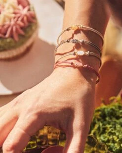 Emilie Gold Corded Bracelet In Iridescent Drusy -Jewelry Shop Kendra Scott Shop for Good Bracelets 00