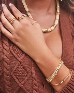 Vincent Chain Bracelet In Gold -Jewelry Shop Kendra Scott Vincent Chain Bracelet Gold 01 1