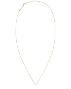 15" Thin Chain Necklace In 14k Yellow Gold -Jewelry Shop kendra scott 15in chain 14k yellow gold diamond 01 lg