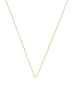 18 Inch Thin Chain Necklace In 18k Gold Vermeil -Jewelry Shop kendra scott 18 inch chain 18k gold vermeil 03 lg