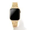 Alex 5 Link Watch Band In Gold Tone Stainless Steel -Jewelry Shop kendra scott alex 5 link watch band gold 00