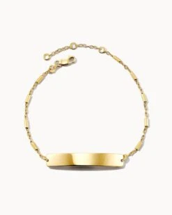 Allison Delicate Bracelet In 18k Yellow Gold Vermeil