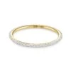 Angelina 14k Yellow Gold Band Ring In White Diamond -Jewelry Shop kendra scott angelina band ring 14k yellow gold white diamond 00 lg