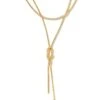 Annie Y Necklace In Gold -Jewelry Shop kendra scott annie y necklace gold 00