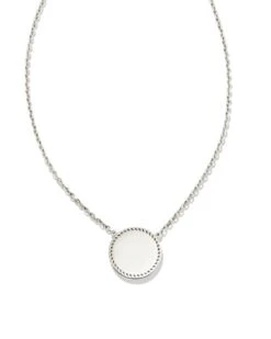 Aubree Pendant Necklace In Sterling Silver -Jewelry Shop kendra scott aubree pendant necklace sterling silver 00