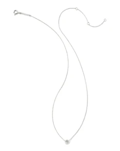 Audrey 14k White Gold Pendant Necklace In White Diamond, .25ct 7 Audrey 14k White Gold Pendant Necklace In White Diamond, .25ct -Jewelry Shop kendra scott audrey pendant necklace 14k white gold .25ct diamond 01