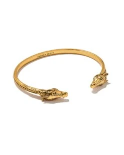 Beau Cuff Bracelet In Vintage Gold