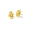 Brielle Stud Earrings In Gold