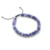 Cade Oxidized Sterling Silver Beaded Bracelet In Sodalite -Jewelry Shop kendra scott cade beaded bracelet oxidized sterling silver sodalite 00