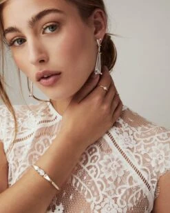 Cathleen 14k Yellow Gold Band Ring In Pearl 6 Cathleen 14k Yellow Gold Band Ring In Pearl -Jewelry Shop kendra scott cathleen band 14k gold pearl 03 lg