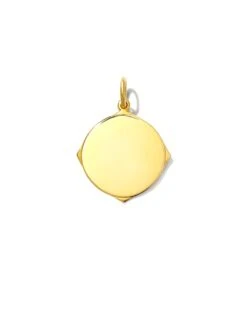 Celebration 18k Yellow Gold Vermeil Charm In White Sapphire -Jewelry Shop kendra scott celebration charm 18k yellow gold vermeil white sapphire enamel 01
