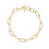 Link & Chain Charm Bracelet In 18k Gold Vermeil -Jewelry Shop kendra scott charm bracelette 18k gold vermiel 00 lg