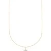 Cross 14k Yellow Gold Pendant Necklace In White Diamonds -Jewelry Shop kendra scott cross short pendant necklace 14k yellow gold white diamonds 00 lg