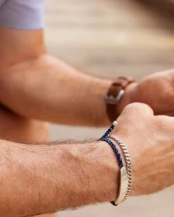 Curb Chain Bracelet In Oxidized Sterling Silver -Jewelry Shop kendra scott curb chain bracelet oxidized sterling silver