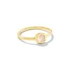 Davie 18k Gold Vermeil Band Ring In Rainbow Moonstone 2 Davie 18k Gold Vermeil Band Ring In Rainbow Moonstone -Jewelry Shop kendra scott davie band ring 18k yellow gold vermeil rainbow moonstone 00