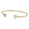 Davis 18k Gold Vermeil Cuff Bracelet In White Diamond -Jewelry Shop kendra scott davis bracelet gold white diamond 00 lg