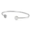 Davis Sterling Silver Cuff Bracelet In White Diamond -Jewelry Shop kendra scott davis bracelet silver white diamond 00 lg