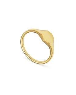 Davis Signet Ring In 18k Gold Vermeil -Jewelry Shop kendra scott davis signet ring gold vermeil 01 lg