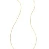 Diamond Cut Snake Chain Necklace In 18k Gold Vermeil -Jewelry Shop kendra scott diamond cut snake chain necklace 18k yellow gold vermeil 00