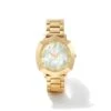 Dira Gold Tone Stainless Steel 38mm Diamond Dial Watch In Ivory Mother-of-Pearl -Jewelry Shop kendra scott dira 38mm diamond dial watch gold tone stainless steel ivory mother of pearl 00