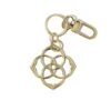 Dira Medallion Keychain In Gold -Jewelry Shop kendra scott dira keychain gwp 00