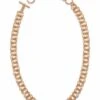 18 Inch Double Chain Link Necklace In Rose Gold -Jewelry Shop kendra scott double link chain necklace rose gold 00 lg