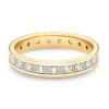 Drew 14k Yellow Gold Band Ring In White Diamond -Jewelry Shop kendra scott drew band ring 14k yellow gold white diamond 00 lg