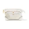 Duo Cosmetic Pouch In Gold Filigree -Jewelry Shop kendra scott duo cosmetic pouch gold filigree 00