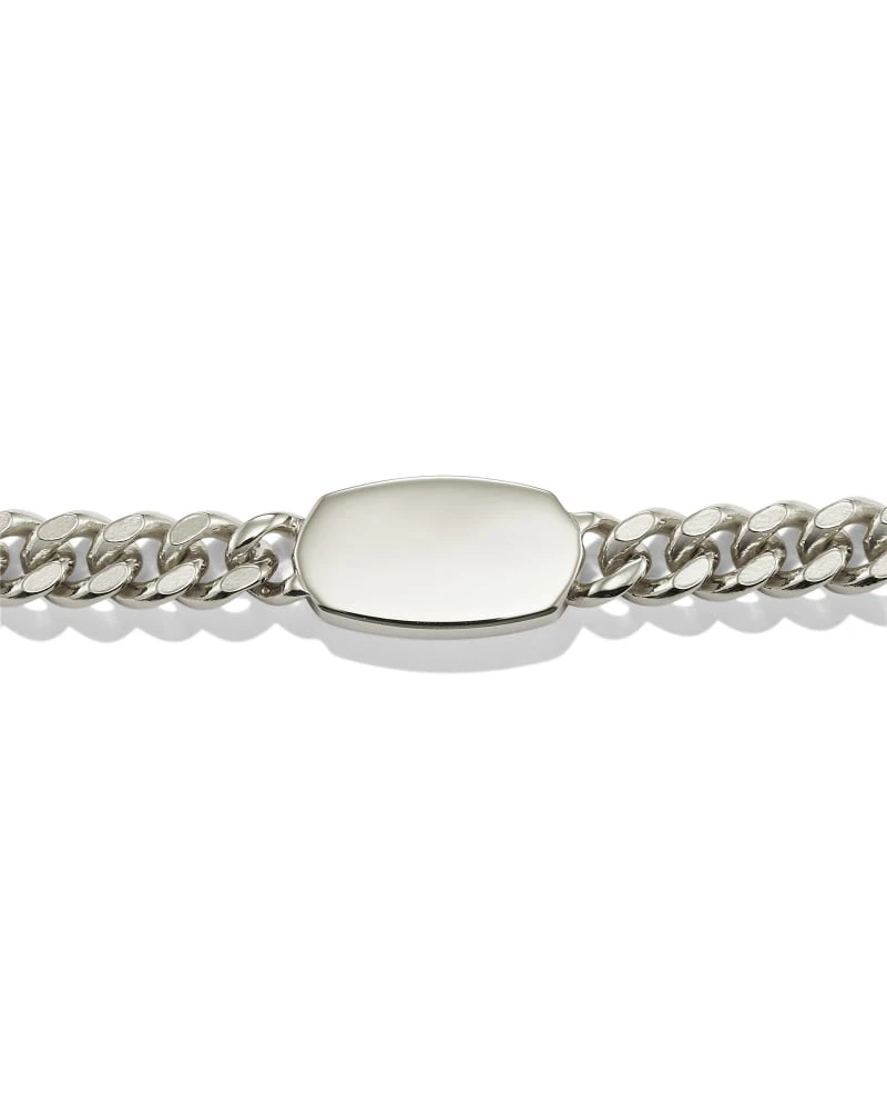 Elaina Curb Chain Bracelet In Sterling Silver 4 Elaina Curb Chain Bracelet In Sterling Silver - Image 2