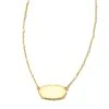 Elisa Metal Satellite Necklace In Mixed Metal 1 Elisa Metal Satellite Necklace In Mixed Metal -Jewelry Shop kendra scott elisa metal satellite necklace 18k yellow gold vermeil sterling silver 00