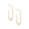 Ellen Hoop Earrings In 18k Gold Vermeil 2 Ellen Hoop Earrings In 18k Gold Vermeil -Jewelry Shop kendra scott ellen hoop earring sterling gold vermeil 01 lg