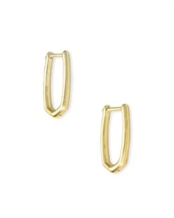 Ellen Huggie Earrings In 18k Gold Vermeil -Jewelry Shop kendra scott ellen huggie earring gold vermeil 01 lg