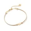 Emilie Gold Corded Bracelet In Iridescent Drusy -Jewelry Shop kendra scott emilie corded bracelet gold iridescent drusy 00